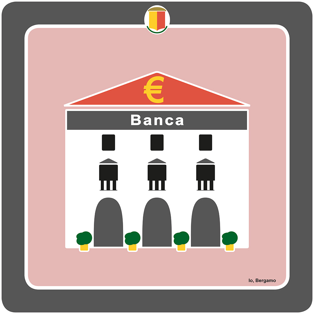 Piktogramm "Bank"