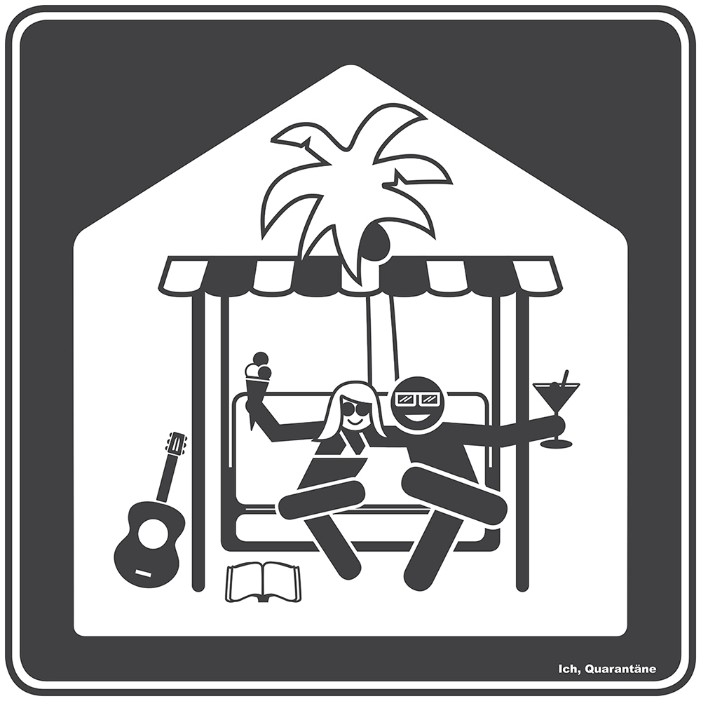 Piktogramm "Urlaub auf Terrassien"