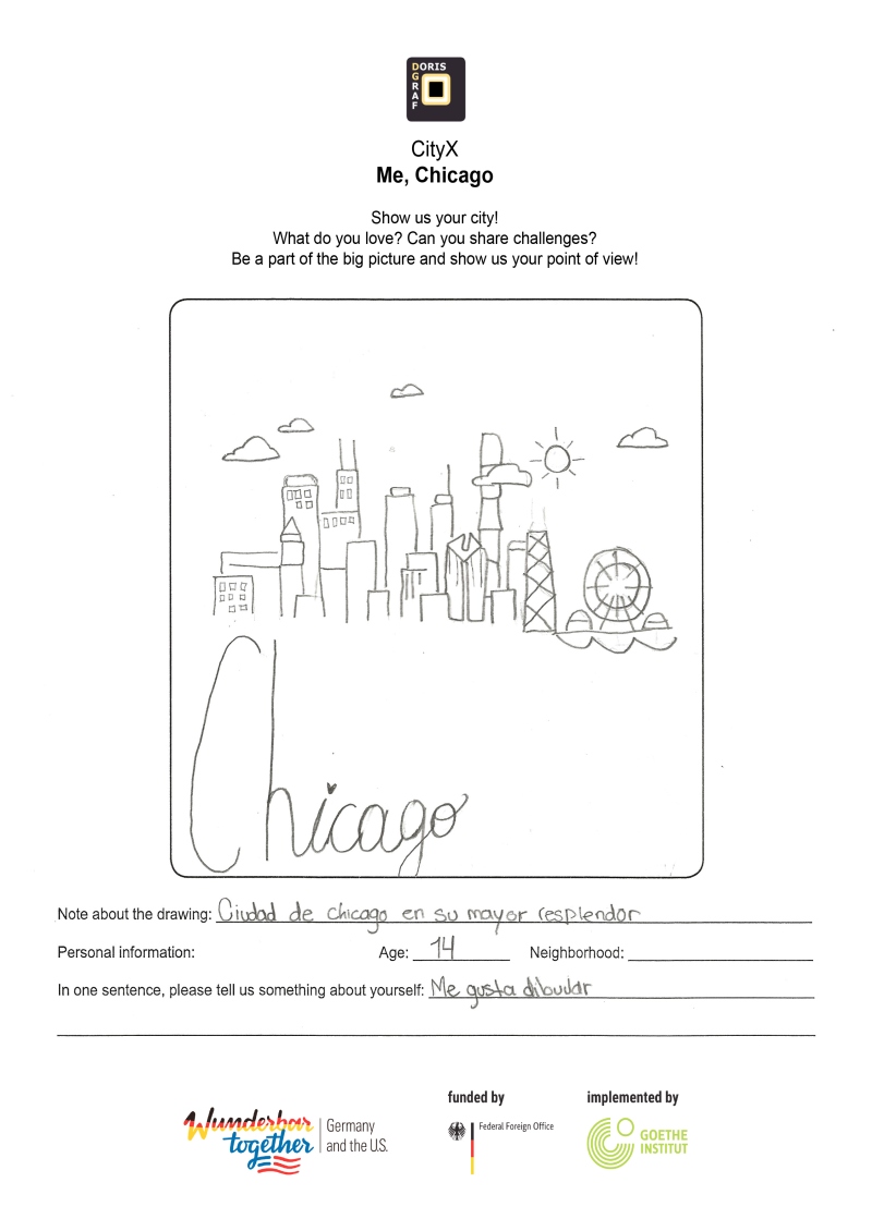 Drawing for project "Me, Chicago"